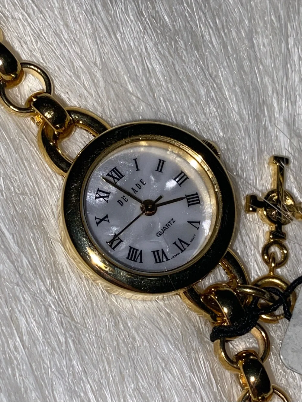 NWT Vintage Y2K Casual Corner Decade 6853 Japan Movt Rolo Link Watch